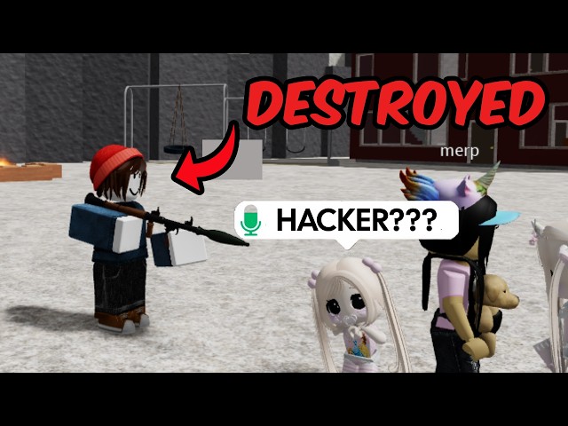 Destroying "so crying rn" with Roblox Exploits