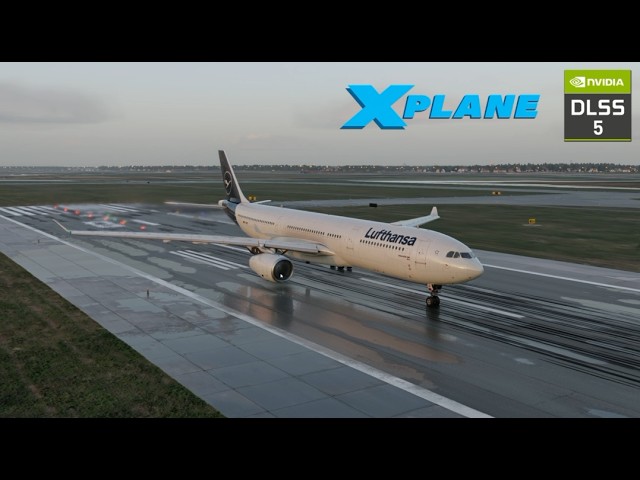 X-Plane 12 with NVIDIA DLSS 5 | Full Graphics Showcase