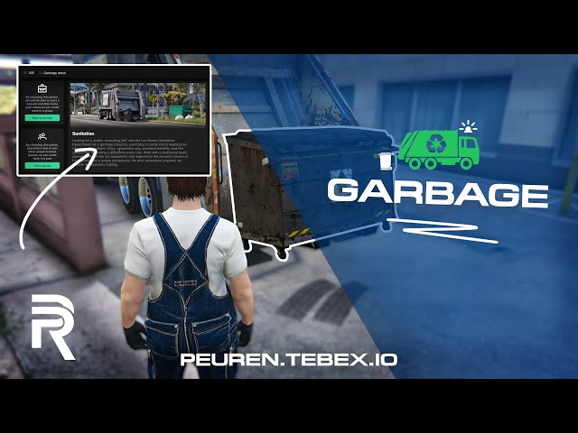 PeuRen Development - Garbage job (FiveM)