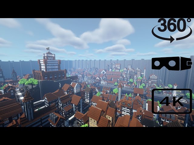 Attack on Titan in Minecraft | ( 360 vr ) #2