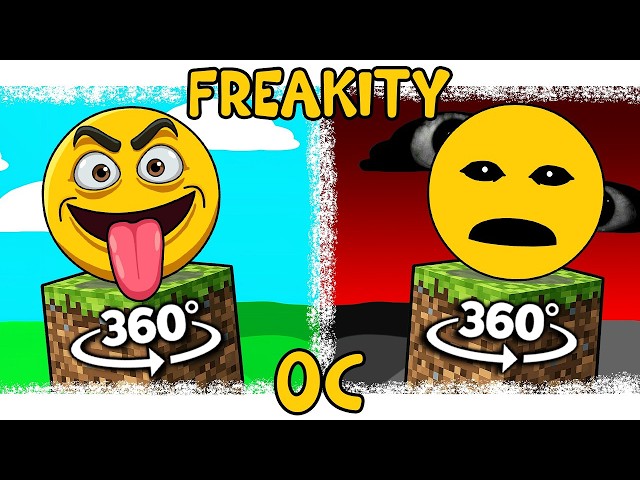 My Sprunki OC: Freakity (from Minecraft) 360° VR