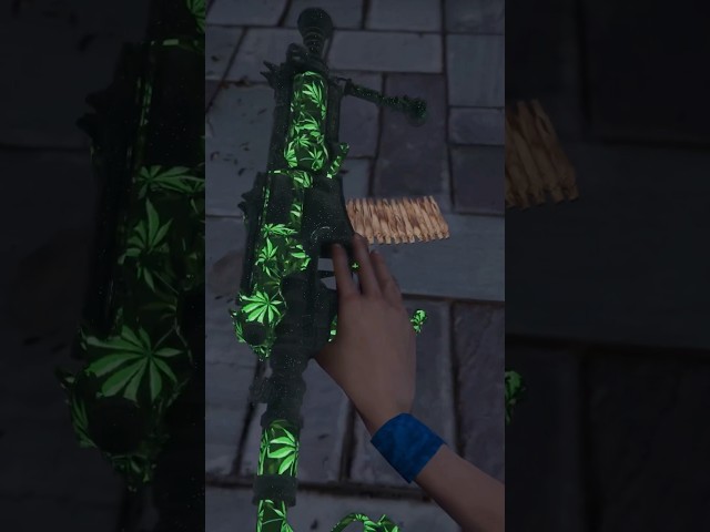 CUSTOM ANIMATED BONGSHOT! CUSTOM FIVEM GUN! #fivem #gta5rp #shortsfeed