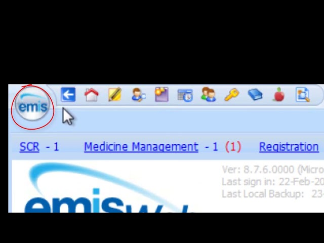 An introduction to navigating EMIS Web for clinicians