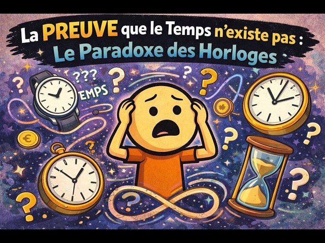 La PREUVE que le Temps n'existe pas: Le Paradoxe des Horloges