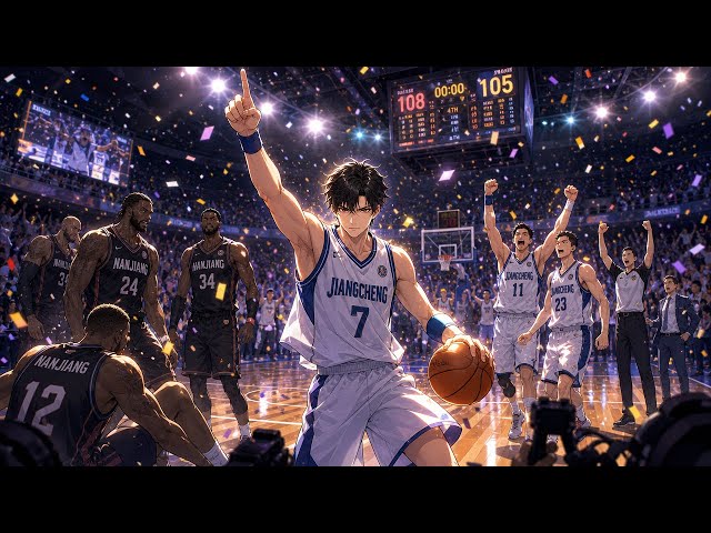 Arrogant hoops star benches washed up water boy, but hidden mythic system gives him 9 in 15 seconds
