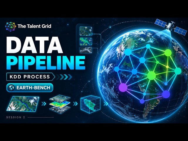 Geospatial AI Data Pipeline Explained | Knowledge Discovery Process for Earth-Bench