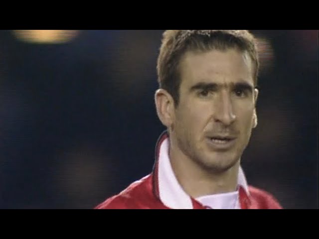 Eric Cantona vs Aston Villa 1993/94 Premier League Masterclass