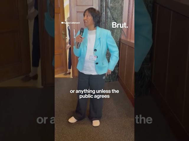 Navi Pillay reacts to Nobel Peace Prize win.