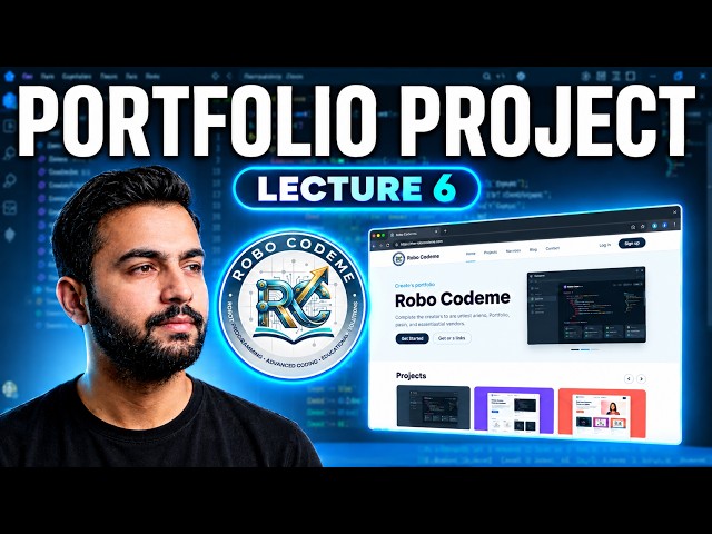 Featured portfolio Projects showcase using HTML and CSS |lecture 6|Portfolio Website|work experience