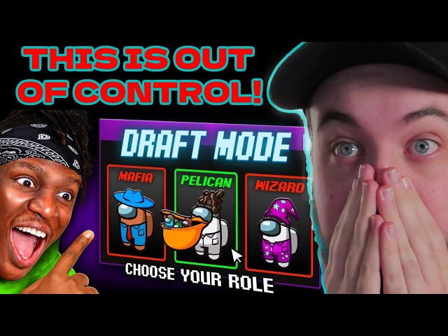 SIDEMEN AMONG US DRAFT MODE: CHOOSE YOUR OWN ROLE REACTION!