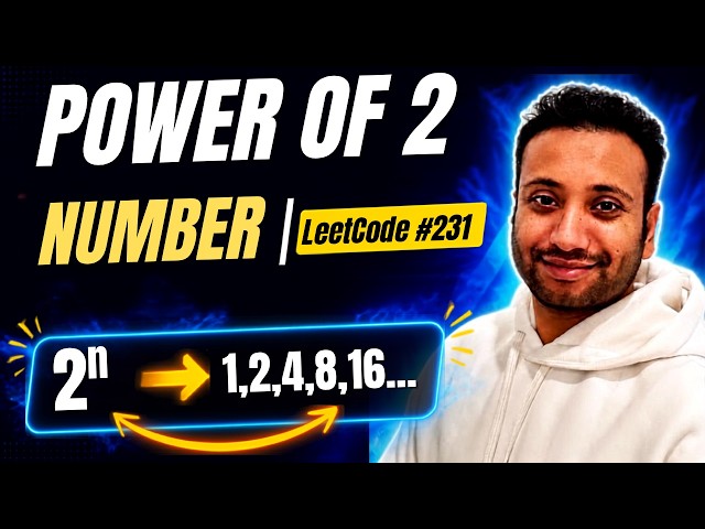 DSA Bangla Series: LeetCode 231 | How to check a number is Power of 2 | Problem Solving