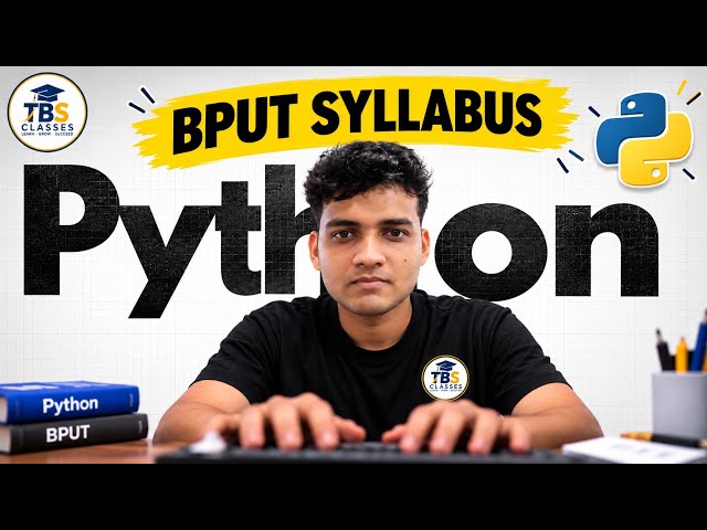BPUT Python Syllabus 2026 🔥 | Complete Syllabus Explained | 3rd Semester | TBS Classes