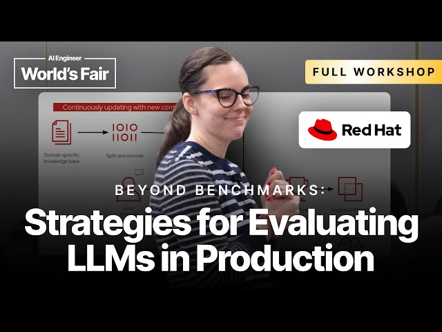 Strategies for LLM Evals (GuideLLM, lm-eval-harness, OpenAI Evals Workshop) — Taylor Jordan Smith