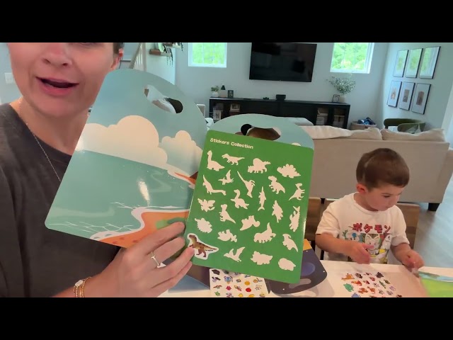 Honest review of reusable jelly sticker books