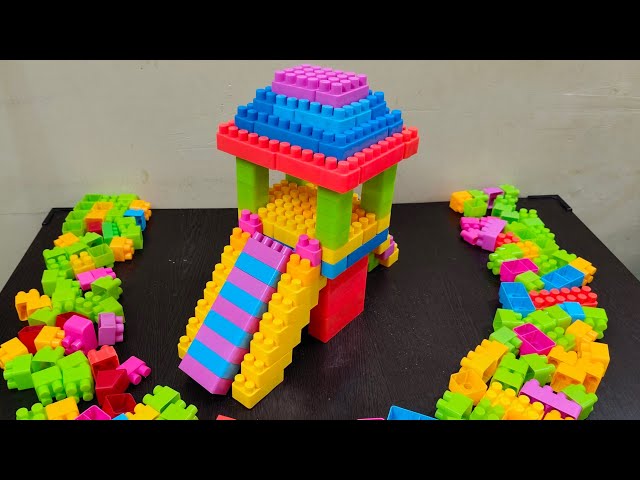 How To Build a LEGO Slide ASMR|building blocks toy | building blocks instructions | Satisfying #Diy 