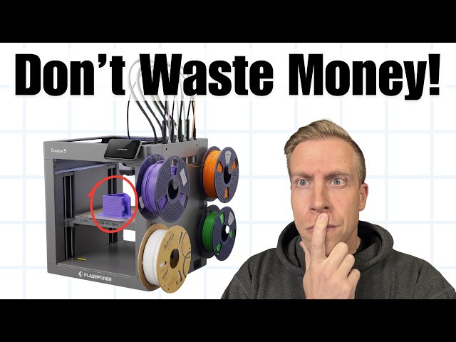 My Problem with the Flashforge Creator 5.. Honest Review!
