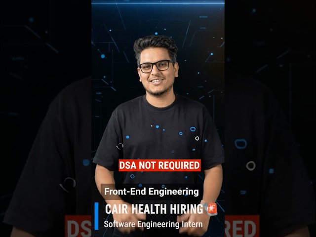 Cair Health Hiring | Software Engineering Intern | Remote USA | $4K–$8K/Month