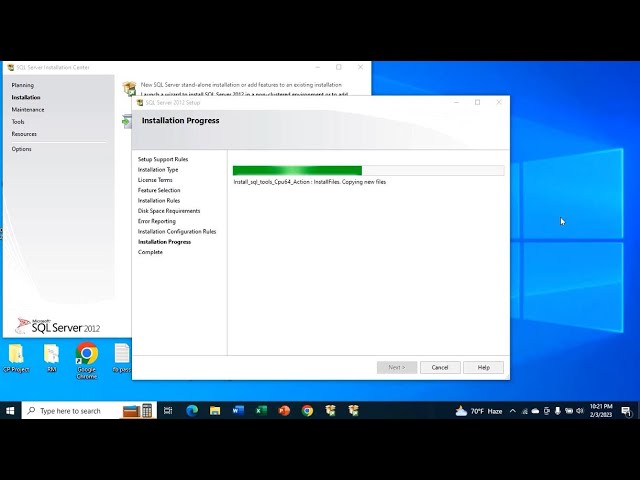 How to download and Install SQL Server 2012 Management Studio in Windows 10 64 bit