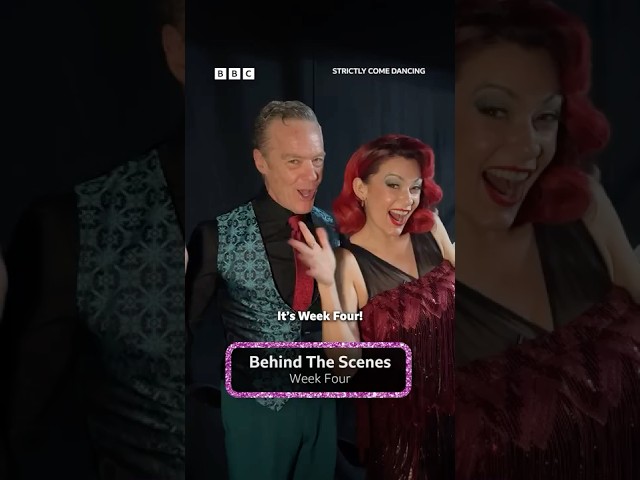 POV: You're behind the scenes at Strictly Week Four 🤩