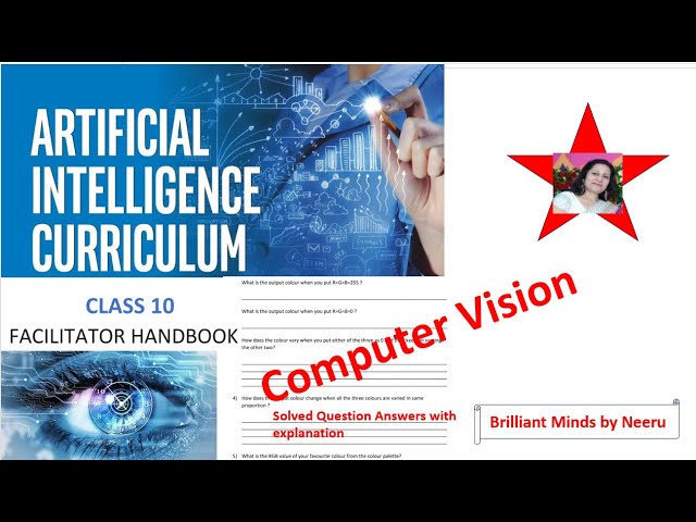 COMPUTER VISION AI Class 10 Code Code 417-Artificial Intelligence Computer Vision Class 10