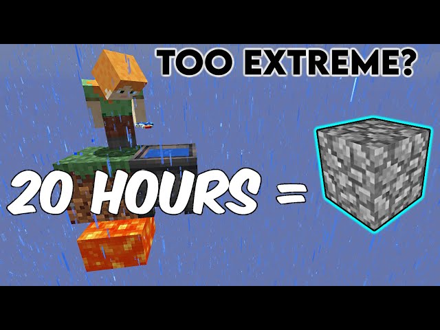 20 hours just for COBBLE? [ProtoSky] EXTREME Nether Skyblock Ep.3