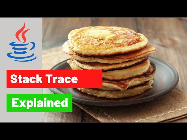What is a stack trace, and how can I use it to debug my application errors?