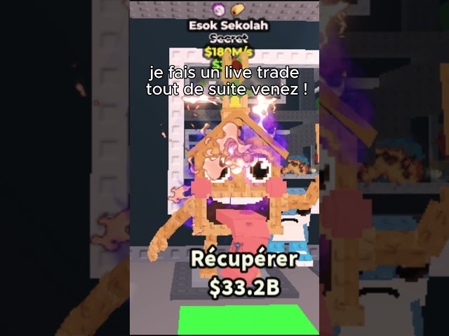 Live TRADE STEAL A BRAINROT GARAMA RECHERCHE !