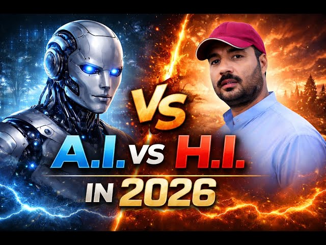 A.I vs H.I in 2026 | Will Artificial Intelligence Replace Human Intelligence? @perfectwebsolutions
