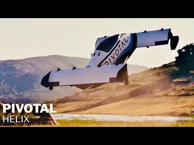 Your Personal Aircraft For Short Hop Travel ~ No Runway Needed ~ Pivotal Helix eVOTL