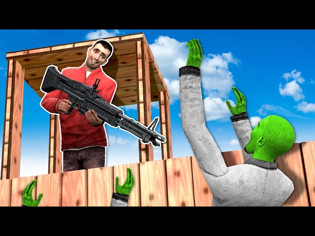 ZOMBIES ARE ATTACKING MY BASE! (Garry's Mod)