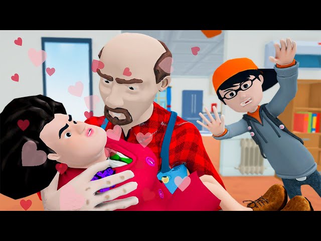 Miss T And Francis Caught Nick And Tani - Scary Teacher 3D