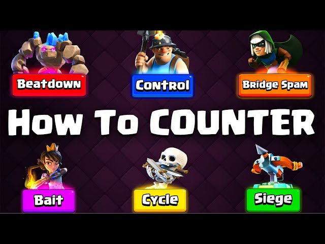 How to COUNTER Every Deck Strategy in Clash Royale