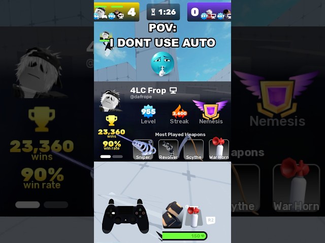 I don’t need AUTO 🤥 #roblox #Robloxrivals #robloxedit #robloxshorts #fyp