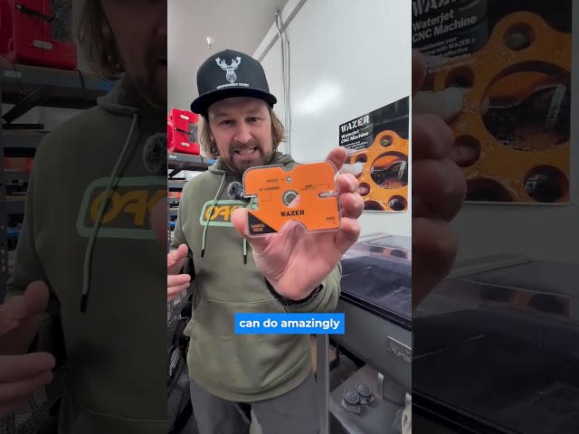 WAZER Desktop Waterjet Cutter