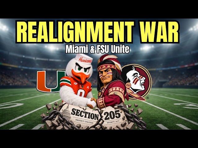 Miami & FSU Declare WAR On PCSA's Conference Realignment Rules | Section 205 Under Fire
