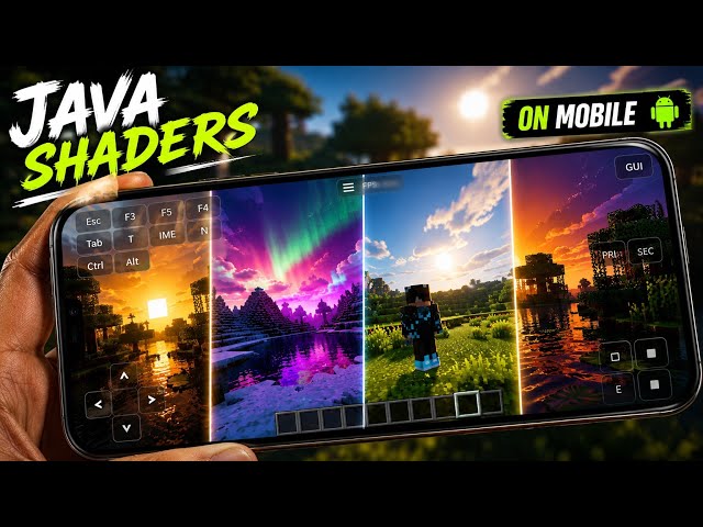 I Tried ULTRA Graphics Java Shaders on Android 🔥 | Zalieth Launcher 2+ | 📈🥀