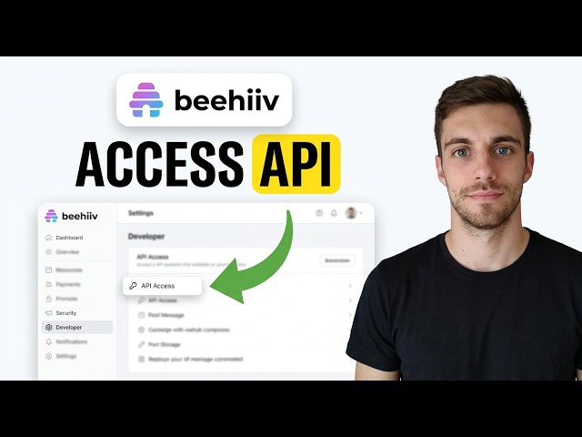 How to Access Beehiiv API 2026 (Simple Guide)