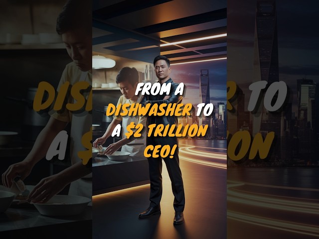 From A Dishwasher To A $2 Trillion CEO! #Shorts #NVIDIA #JensenHuang #GPU #AI #MBA #StartupStory #ML