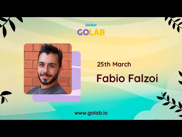 Webinar Live | Your first Go project – from zero to hero - Fabio Falzoi
