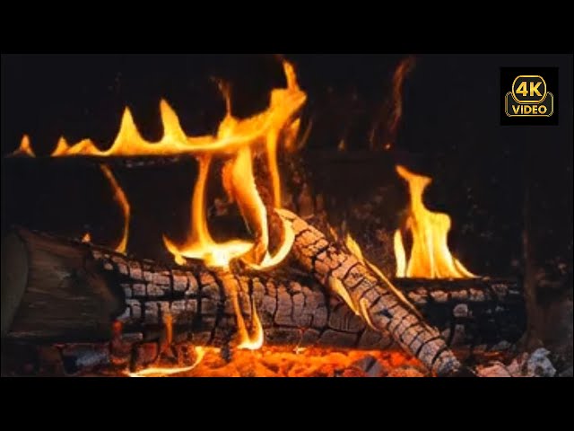The Most Relaxing Fireplace Video Ever! Fireplace 4K ULTRA HD