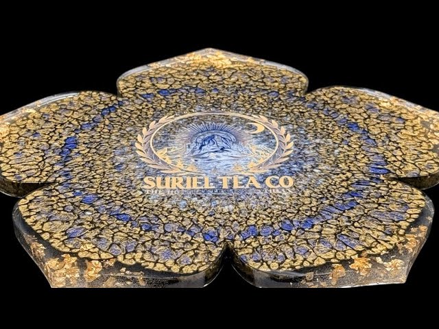 #552 ACOTAR Crackle Pour Tutorial in Epoxy Resin