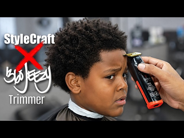 HAIRCUT TUTORIAL: STYLECRAFT X 360JEEZY TRIMMER | BURST TAPER CURL SPONGE