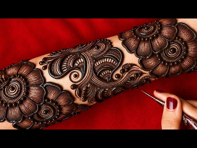 Very Beautiful New Style Mehndi Design||Mehndi Design Simple Stylish||Very Easy Mehndi Design