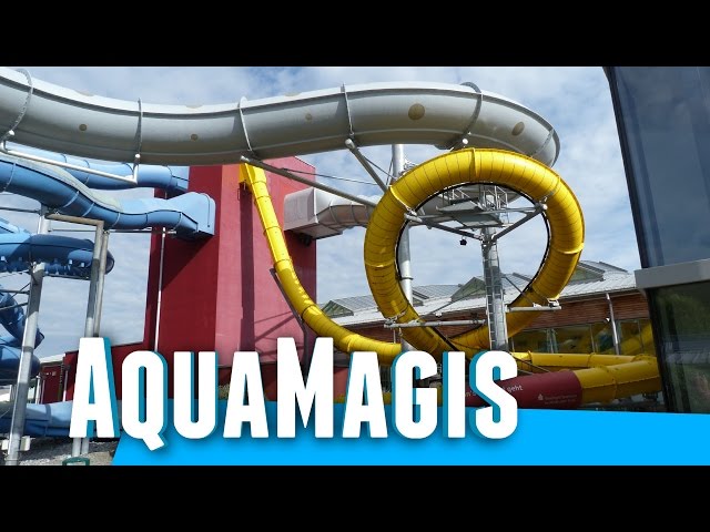AquaMagis Plettenberg - alle Rutschen Onride (2014/15)