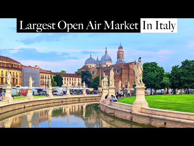 I Went To This City Instead of Venice! Padua Turns Into Europe's Largest Market Every Week? [Ep.72]