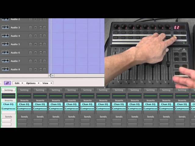 Behringer BCF2000 & Logic Pro user guide - 3/16