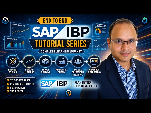 End To End SAP IBP Training Video 23