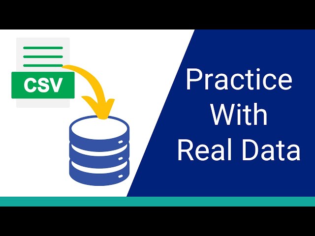 How to Practice SQL with Free Real-World Data