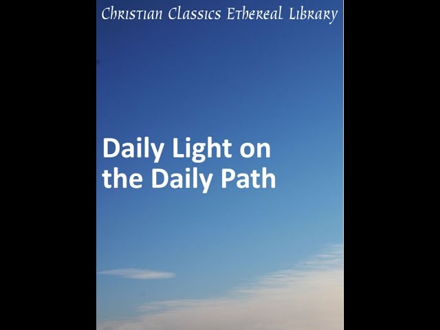 Daily Light on the Daily Path  SEPTEMBER 27