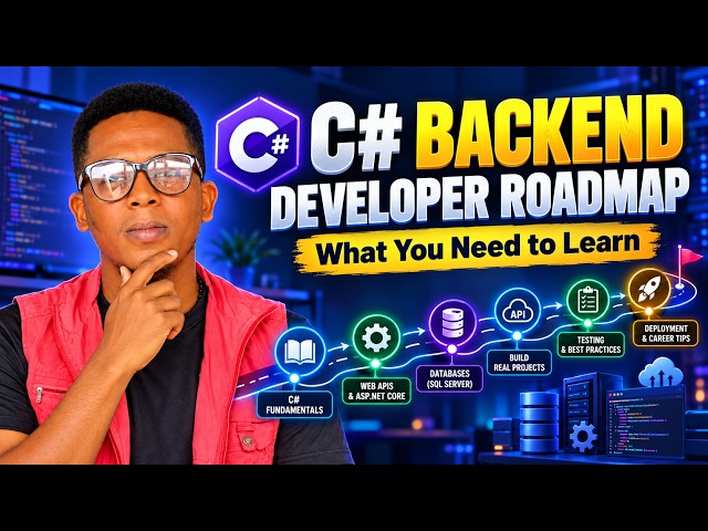 C# Backend Developer Roadmap 2026  What You Need to Learn to Get Started #coding #backenddevelopment